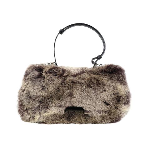 dior rabbit bag|dior bunny stuffed fur.